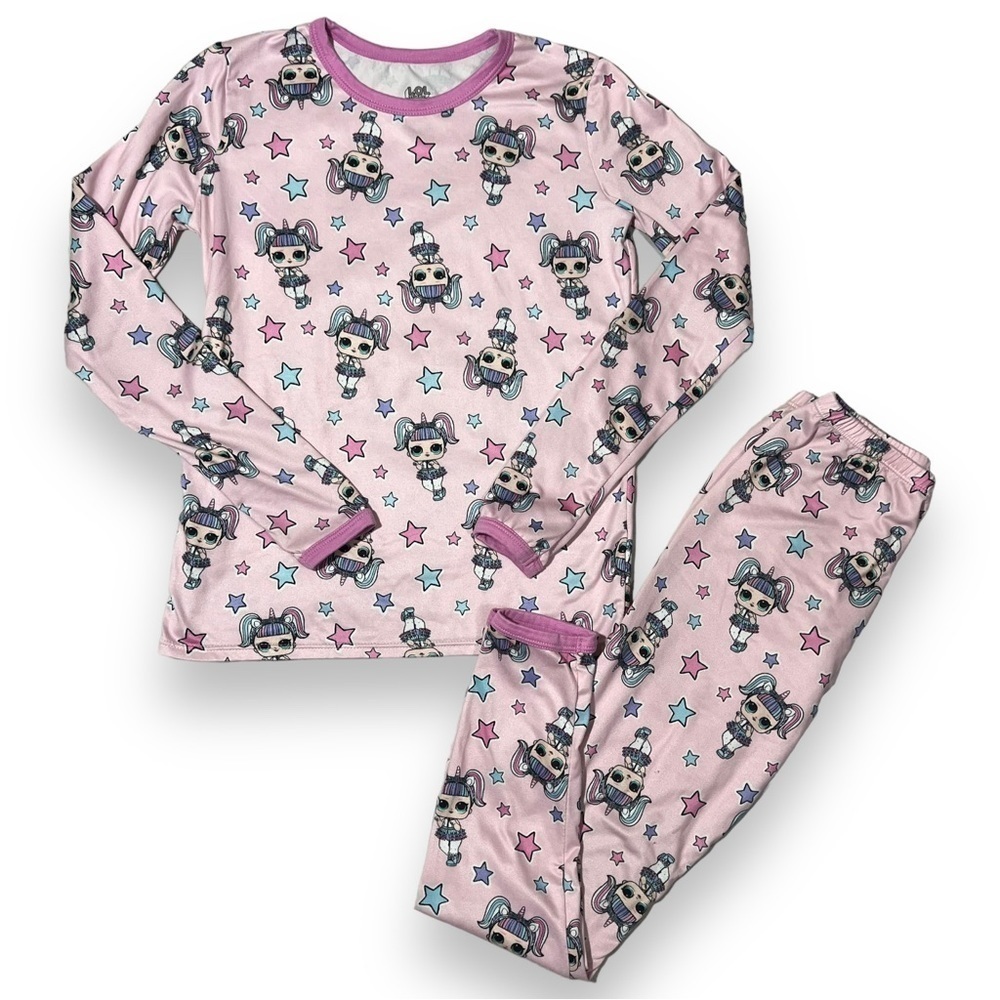 ClimaRight Girl’s LOL Thermal Underwear Set Pink Size Medium